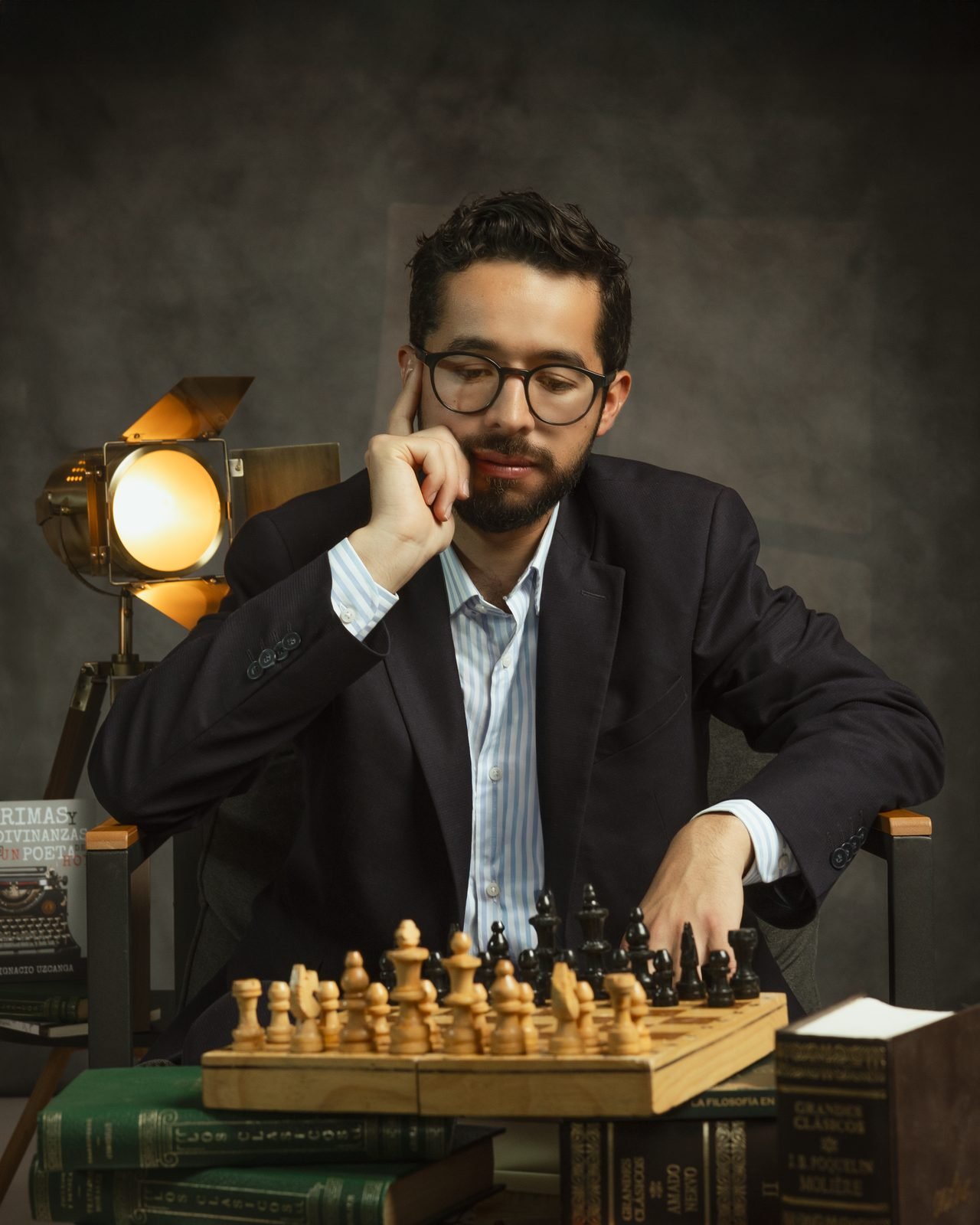 Sesión editorial masculina